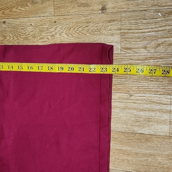 NWT AVEC LES FILLES Burgundy scoop neck 3/4 sleeve top - Picture 4 of 10